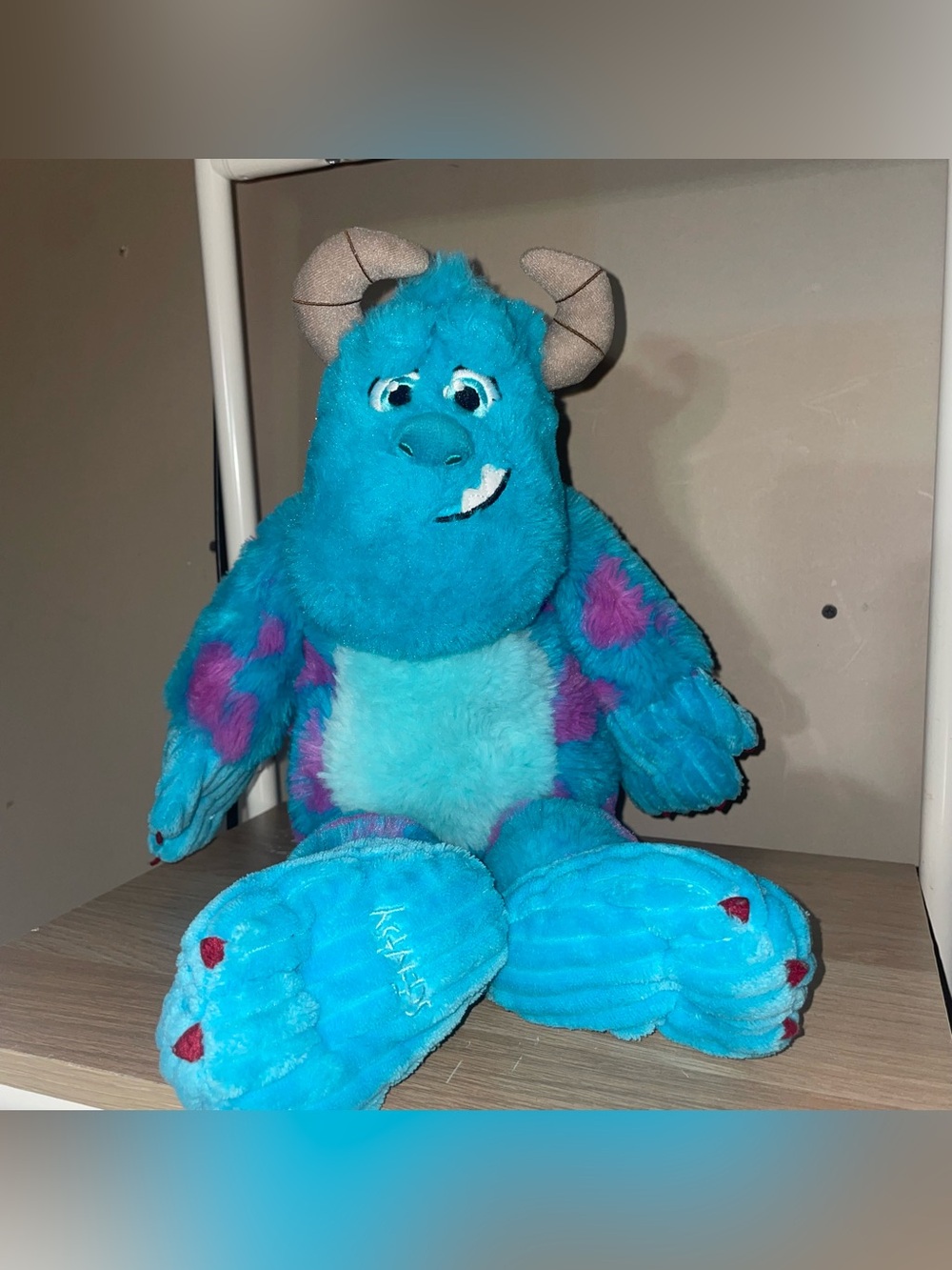 Disney Scentsy Buddy Plush Stuffed Animal Monsters Inc. University no scent